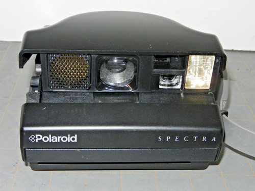 Vintage polaroid spectra black - polaroid,