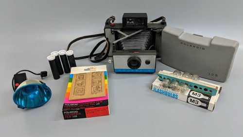 Vintage polaroid 125 land - vintage,